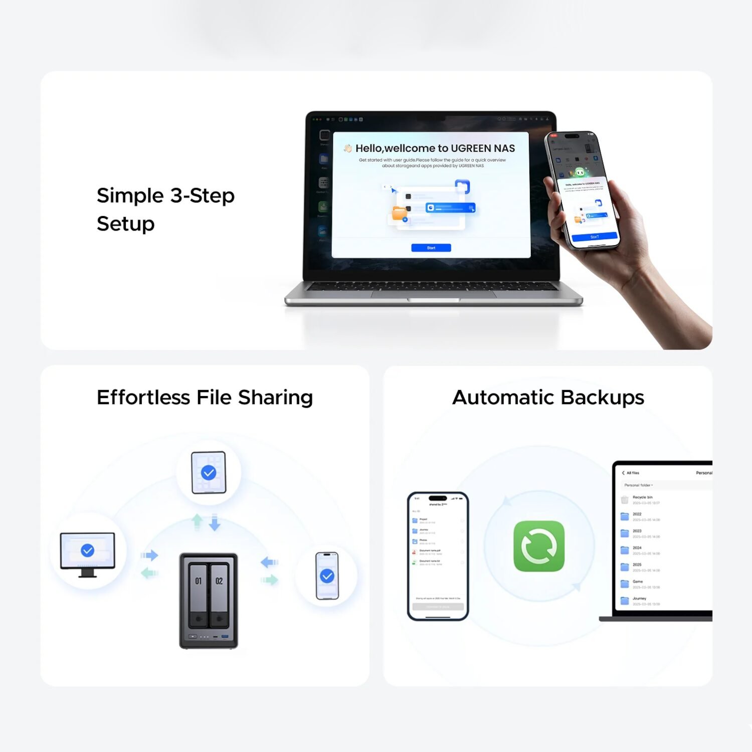 UGREEN NASync DXP2800 2 Bay NAS - Image 3