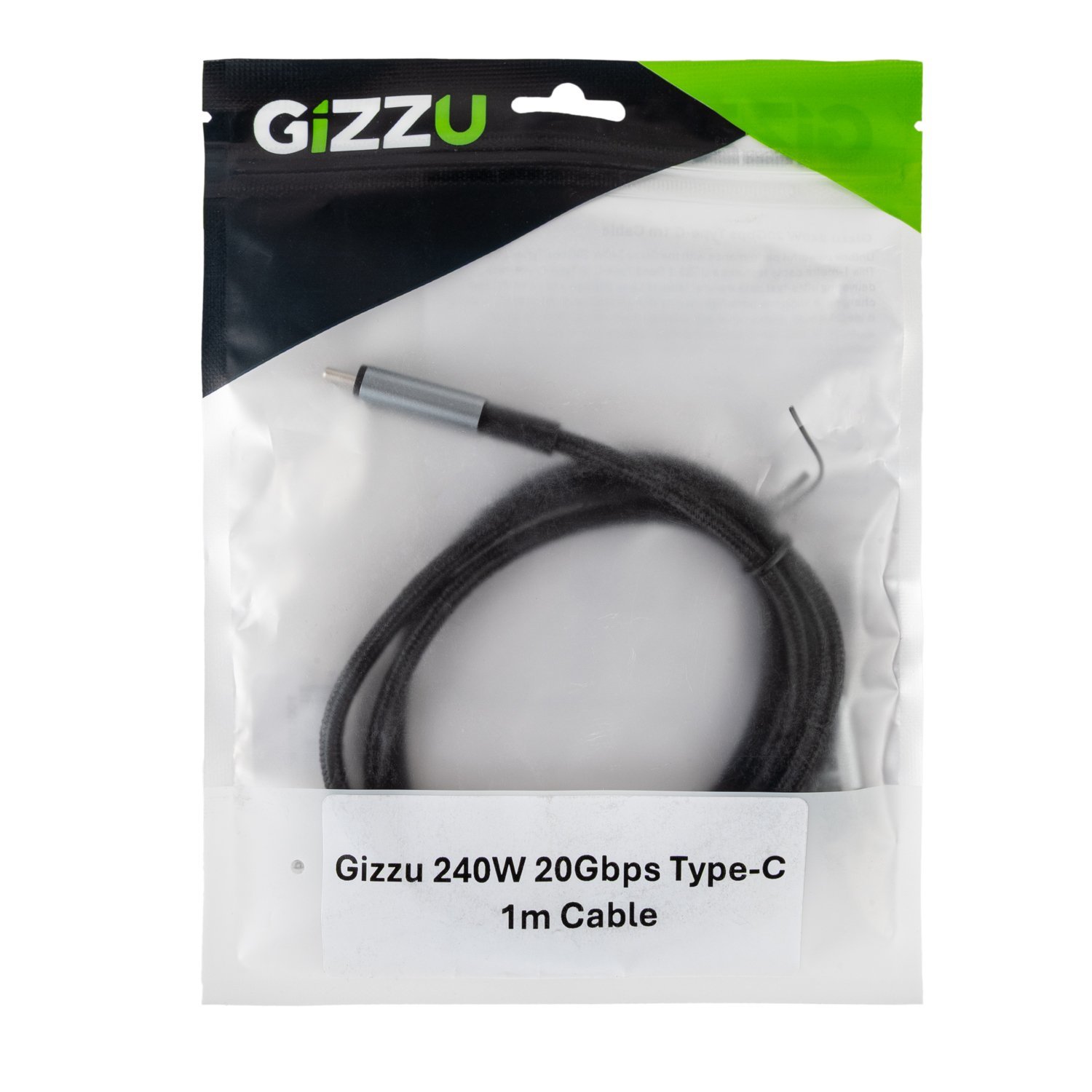 GIZZU 240W 20Gbps Type-C 1m Cable - Image 4