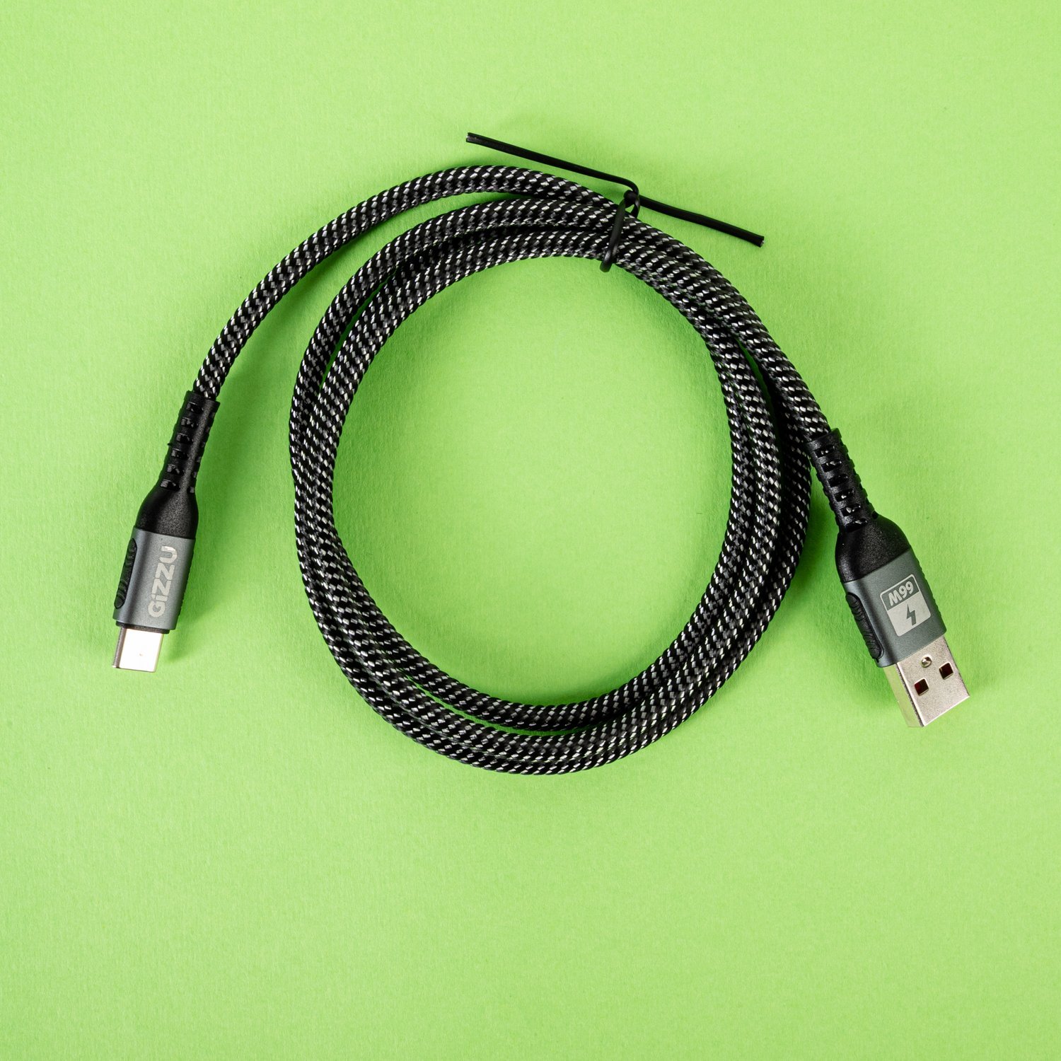 GIZZU 66W 480Mbps USB to Type-C 2m Cable - Image 3