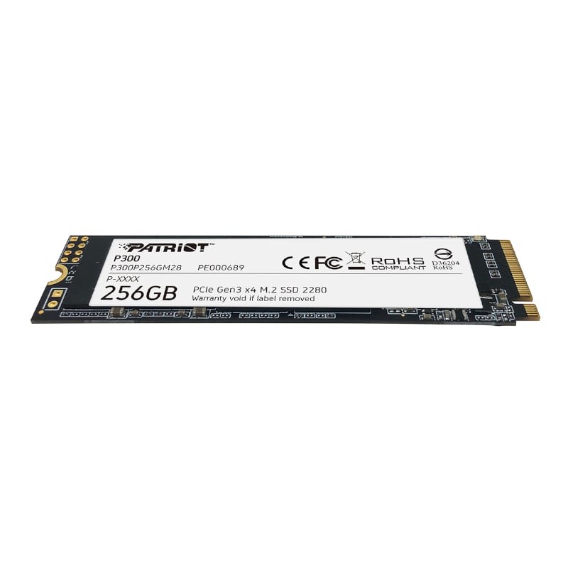 Patriot P300 256GB M.2 PCIe NVMe SSD - Image 3