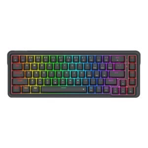 Redragon NOVA K709 65% Wired Gasket RGB Gaming Keyboard - Black