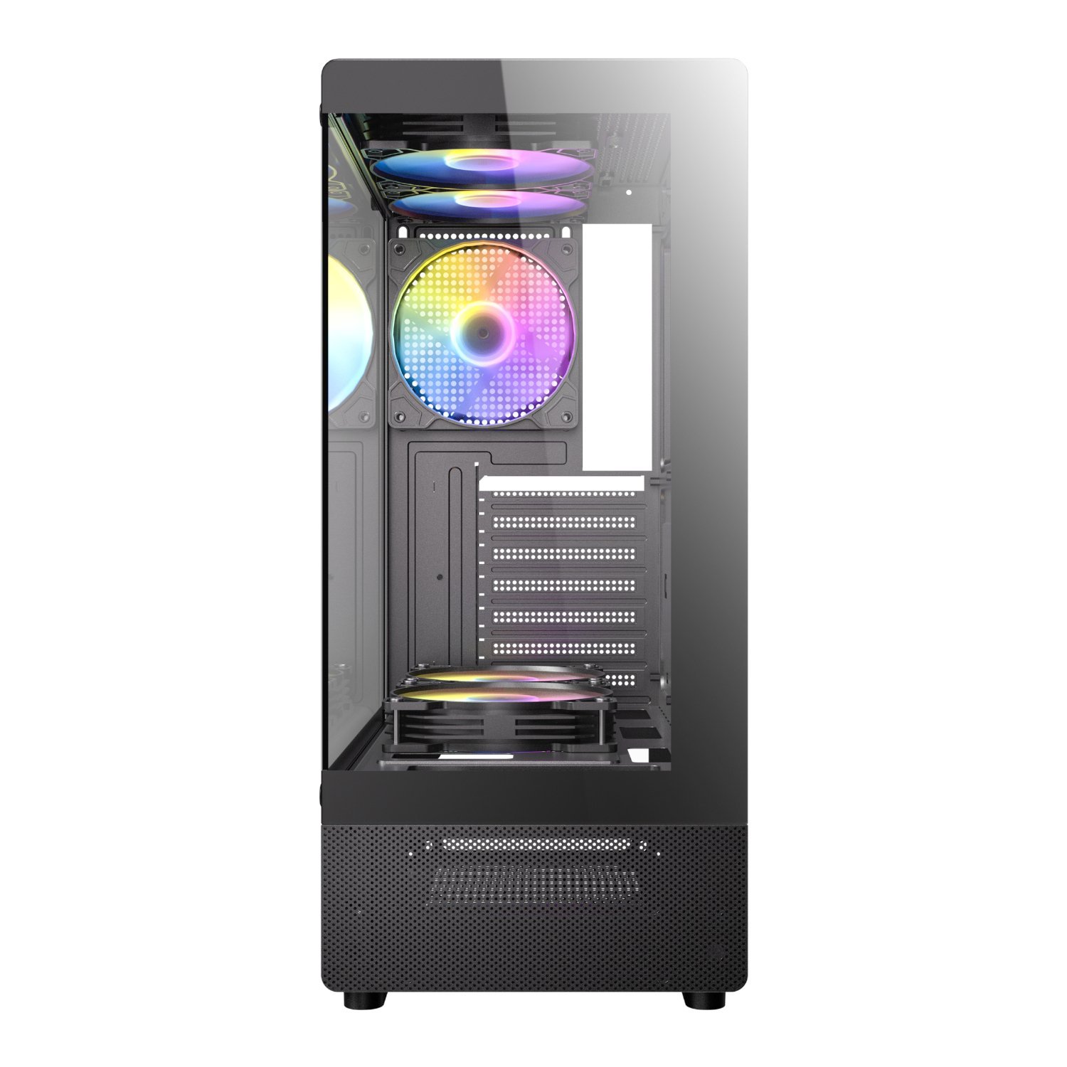 Antec VCX200 RGB Elite ATX Mid-Tower Gaming Chassis - Black - Image 2